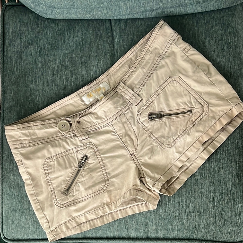 Tan Cargo Shorts size 26